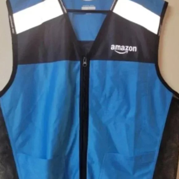 Three XL Amazon NEW (3 in all) Flex Vests Extra Large Delivery Driver Vest New - Picture 2 of 5